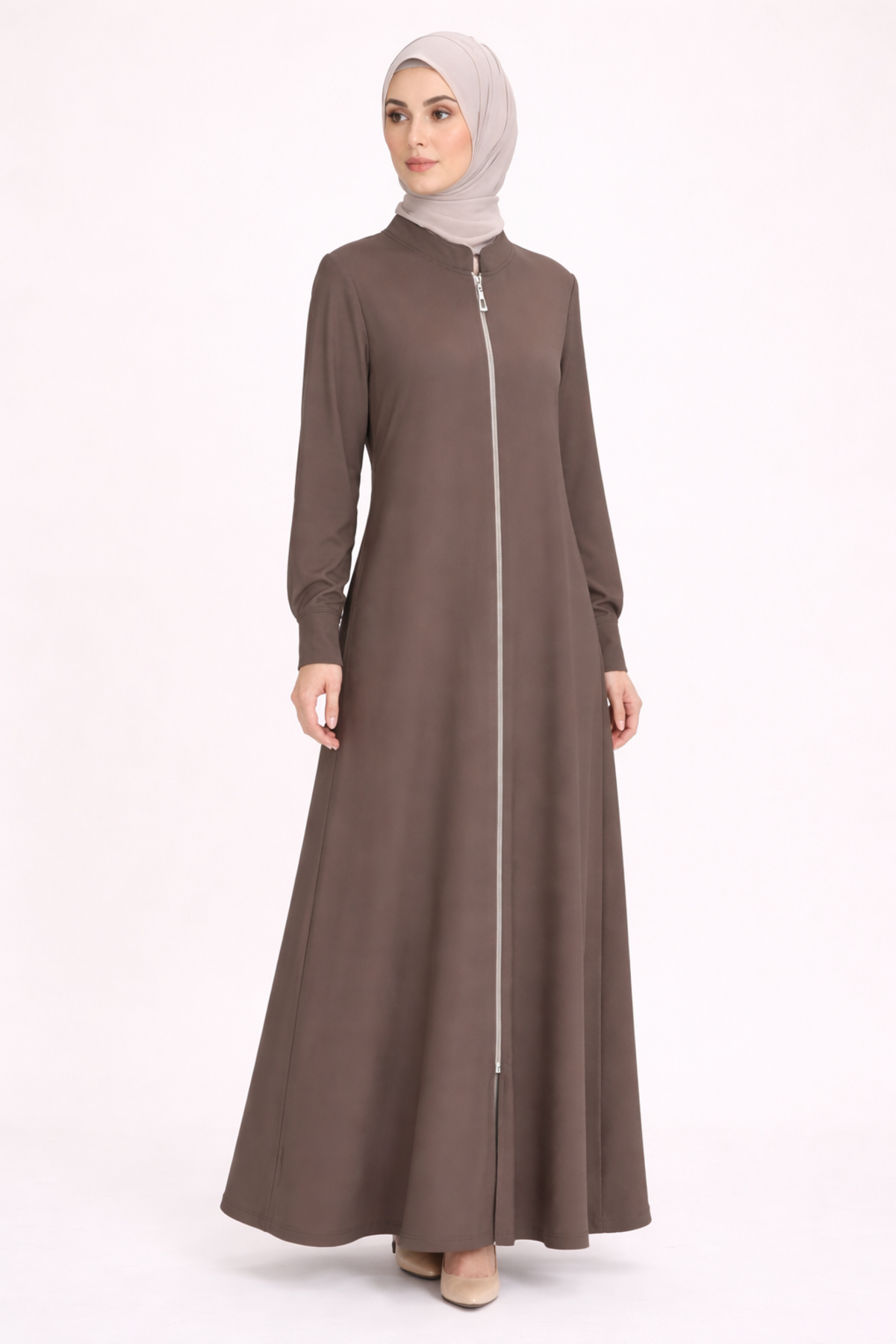 KOL DETAYLI BİYE TAŞLI FERACE