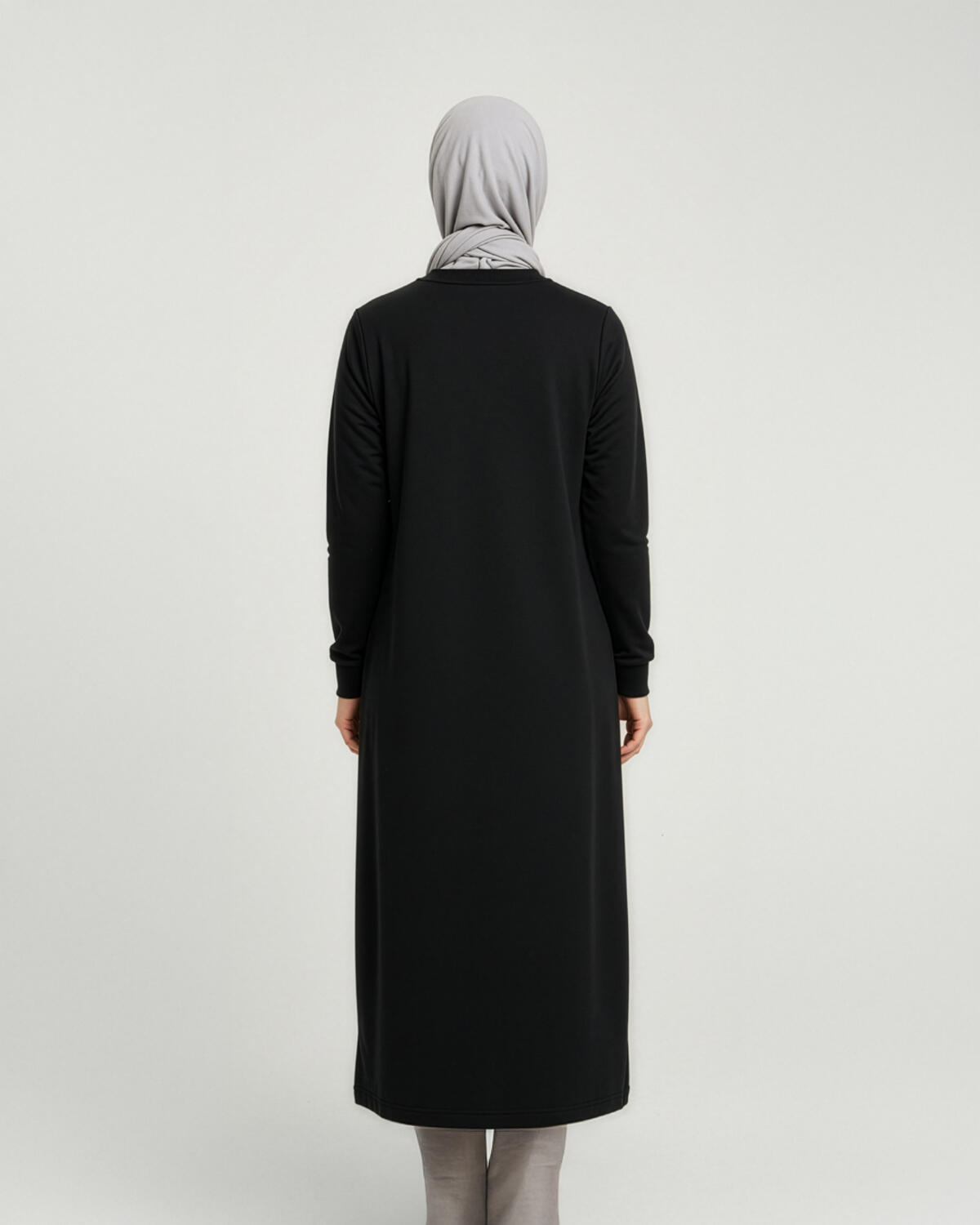 TEK RENK BASIC UZUN TUNİK