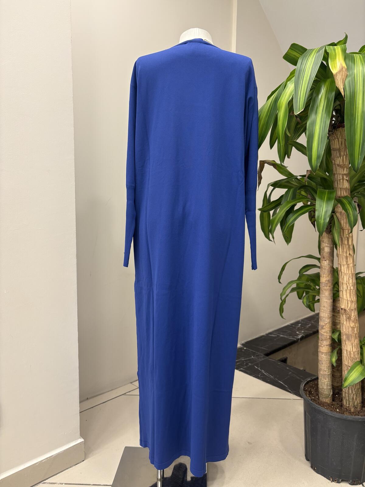 MERSERİZE DÜZ RENK ELBİSE