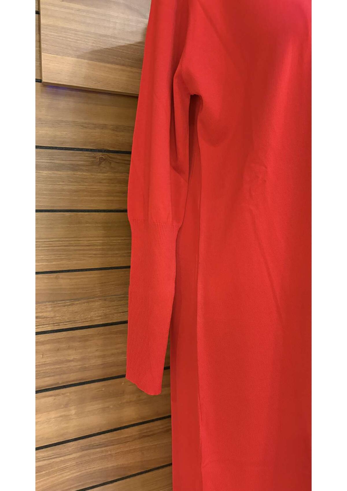 MERSERİZE DÜZ RENK ELBİSE