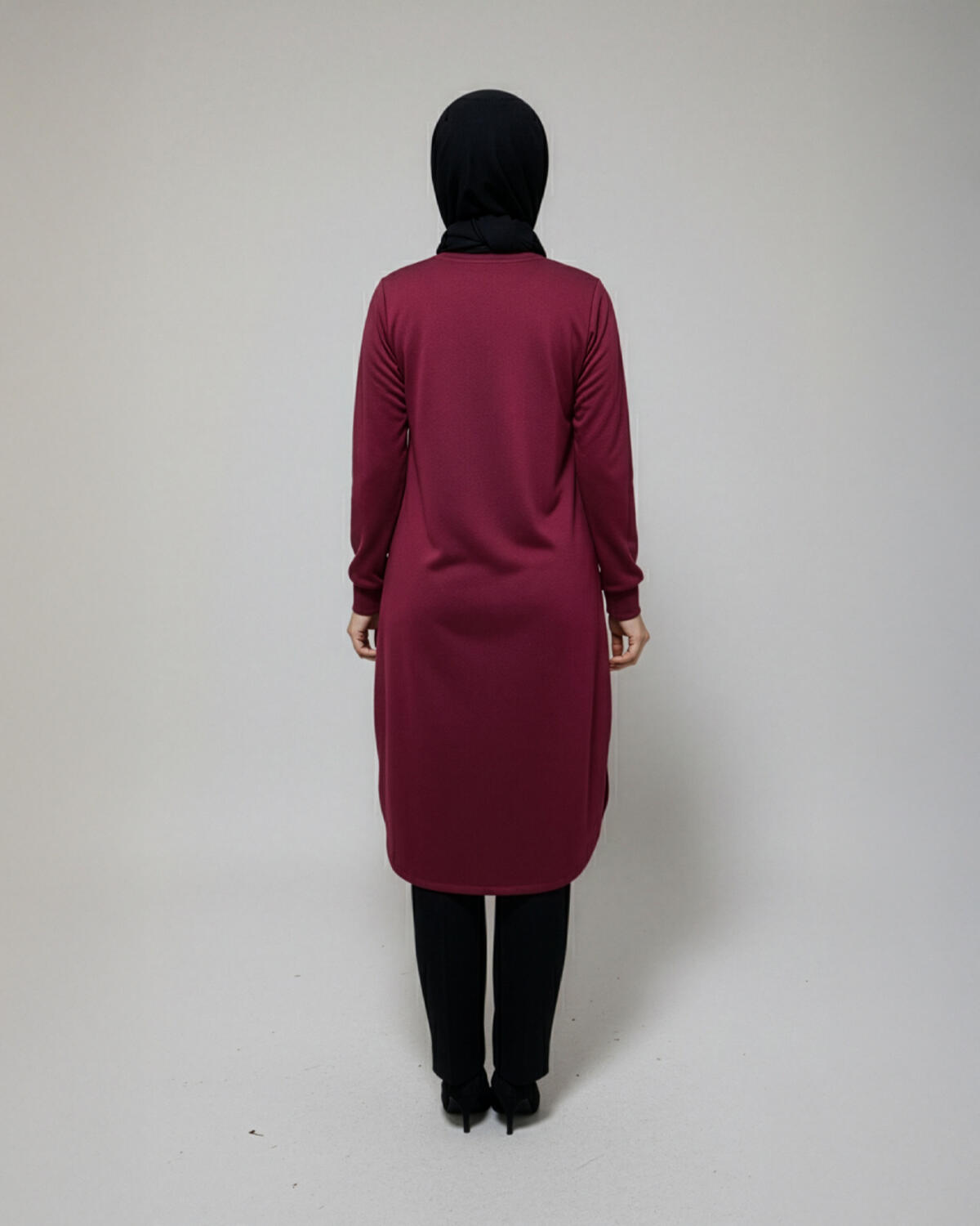 DÜZ RENK KRİSTAL TUNİK