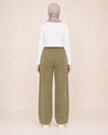 LASTİKLİ TENCEL PANTOLON