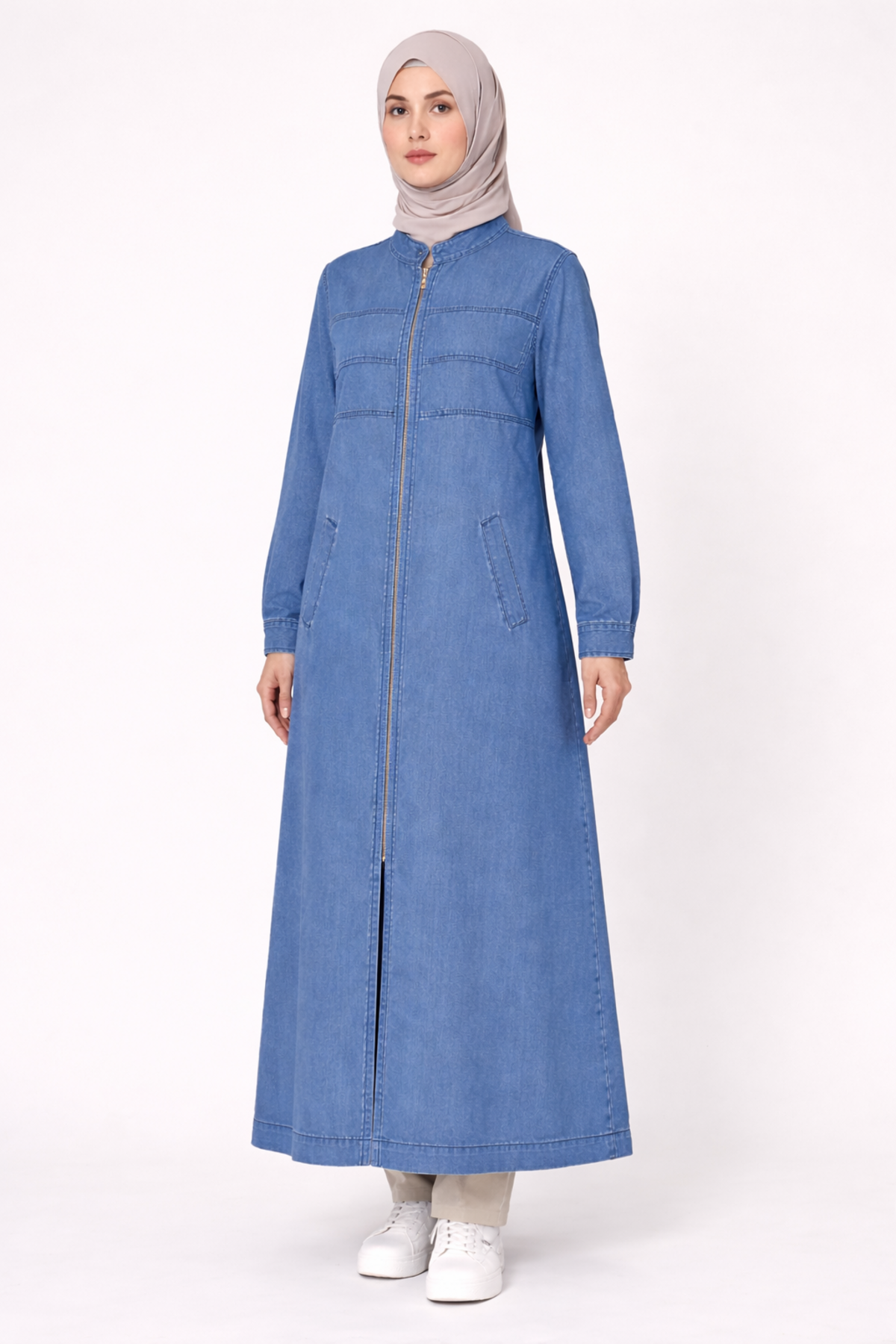 ÖN KESİKLİ TENCEL KAP