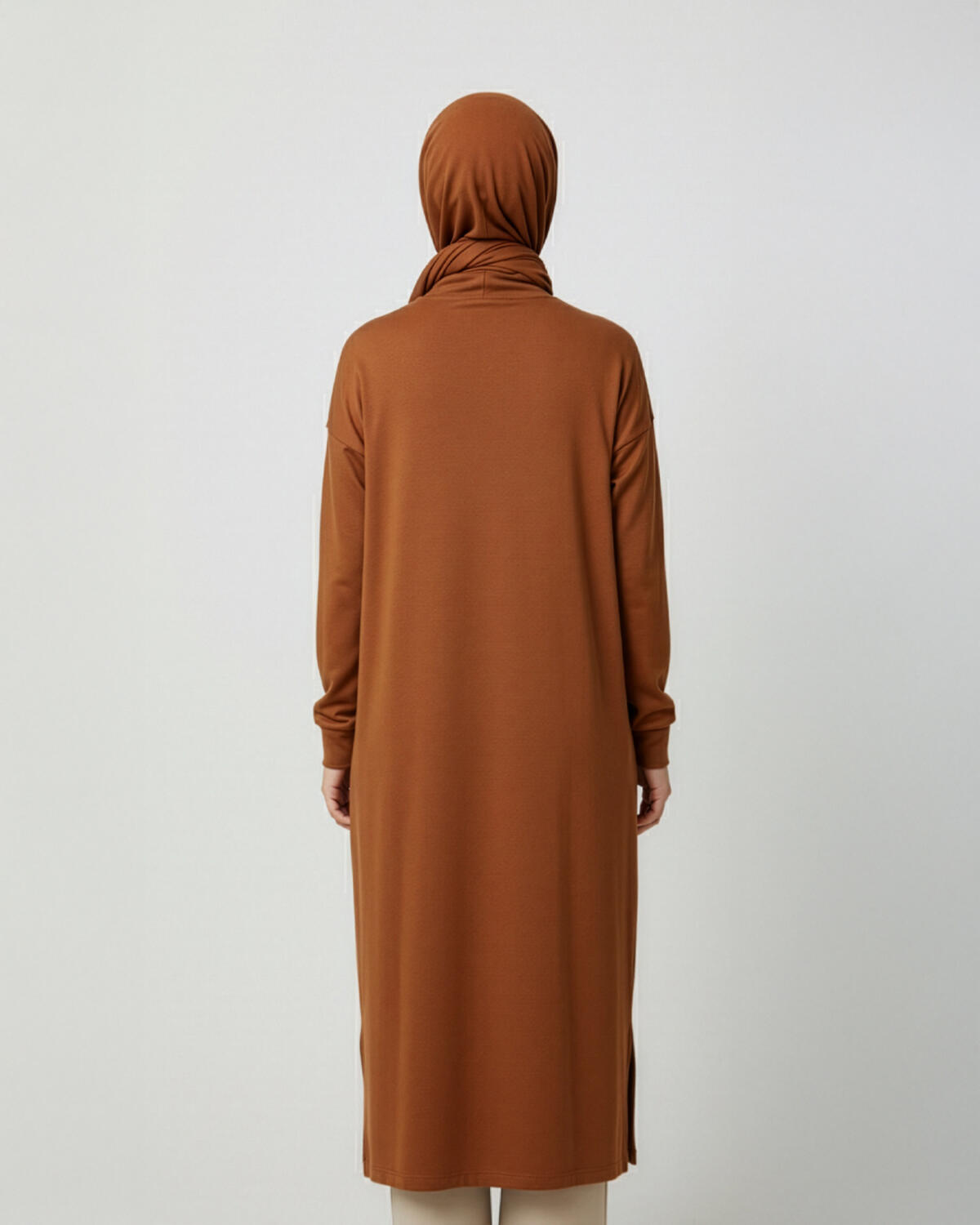 DÜZ RENK KRİSTAL TUNİK