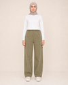 LASTİKLİ TENCEL PANTOLON