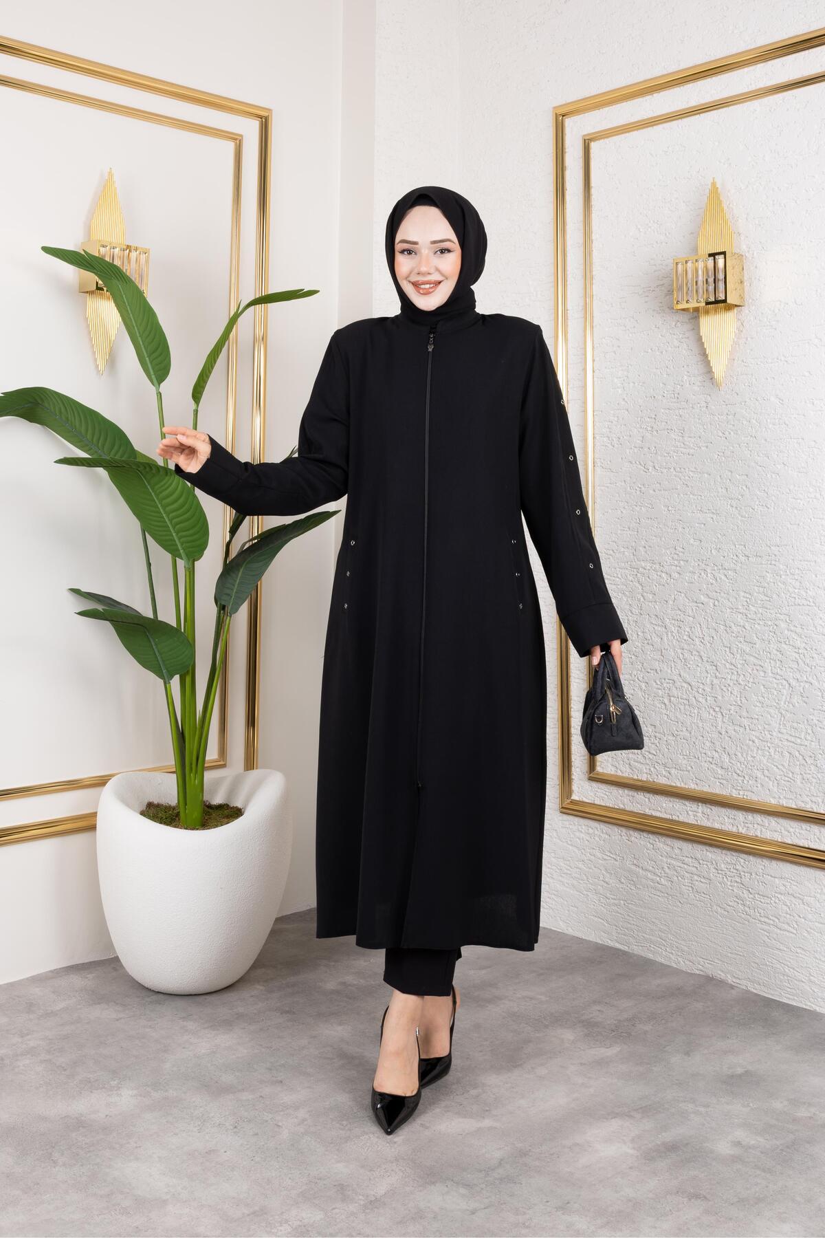 SIRT DETAYLI KUŞGÖZÜ KAP