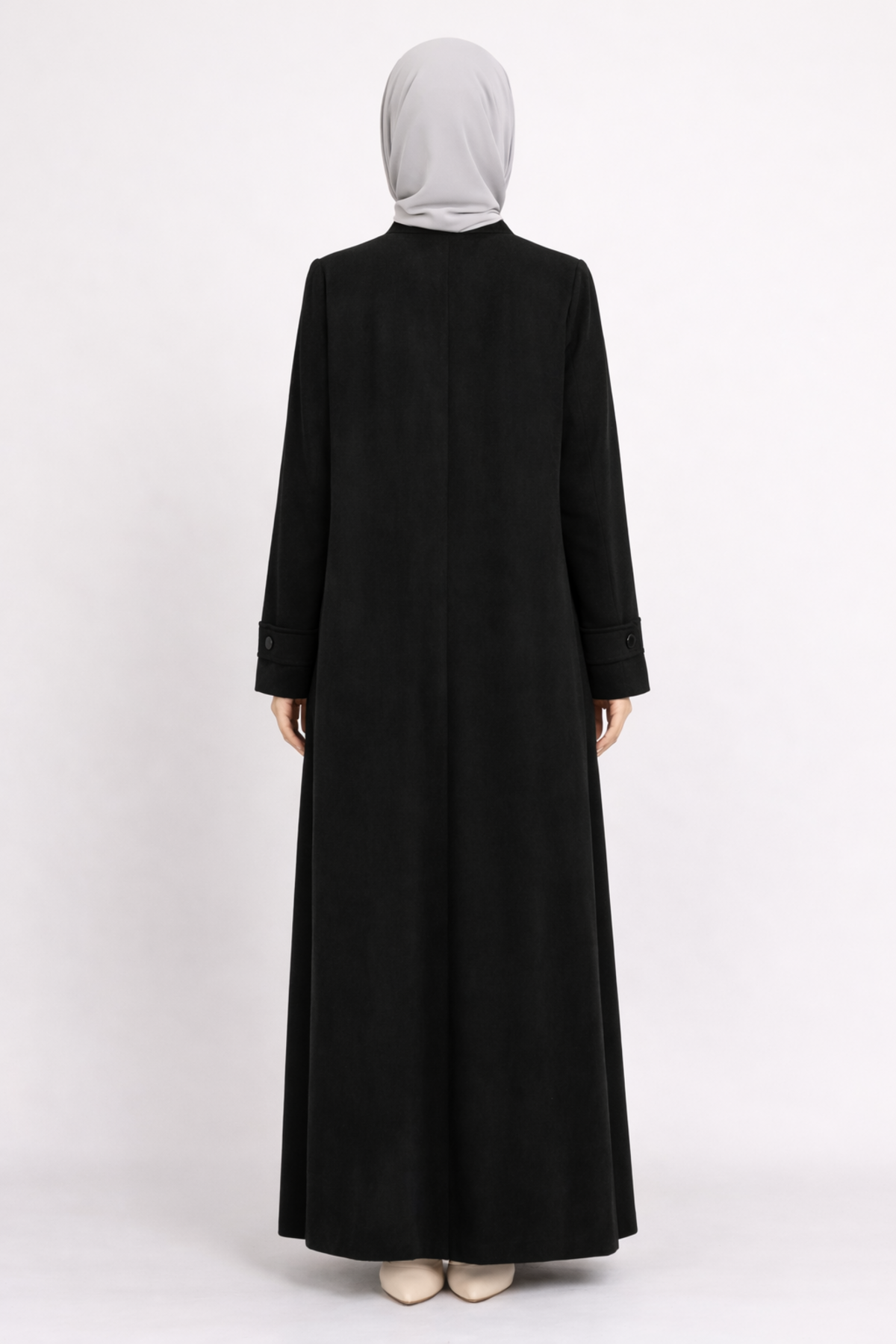 HAKİM YAKA 3 BİYE SÜET FERACE