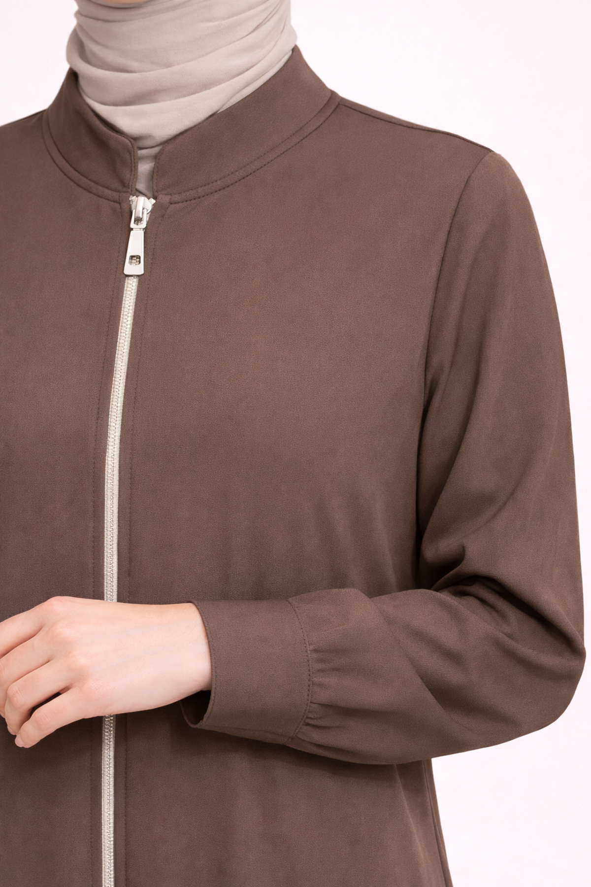 KOL DETAYLI BİYE TAŞLI FERACE