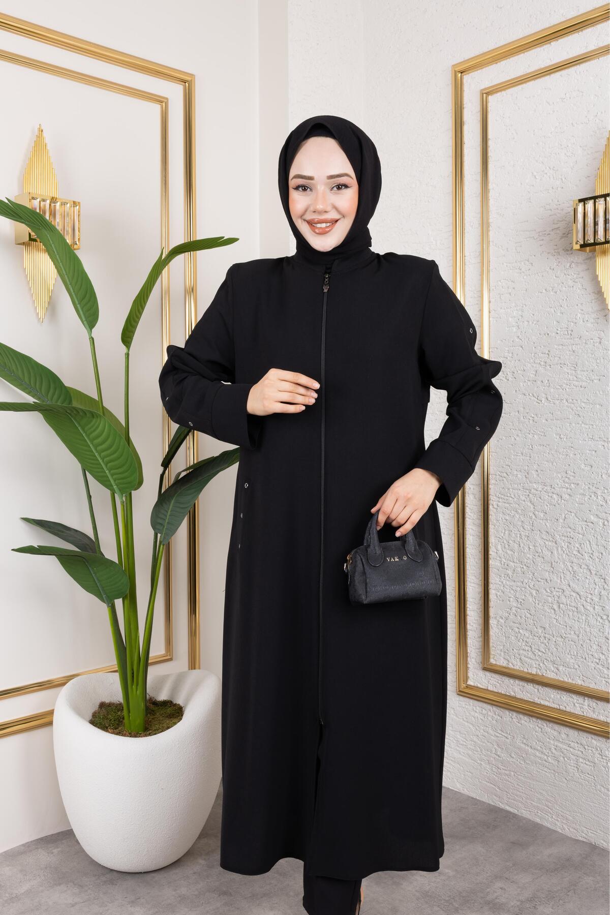 SIRT DETAYLI KUŞGÖZÜ KAP