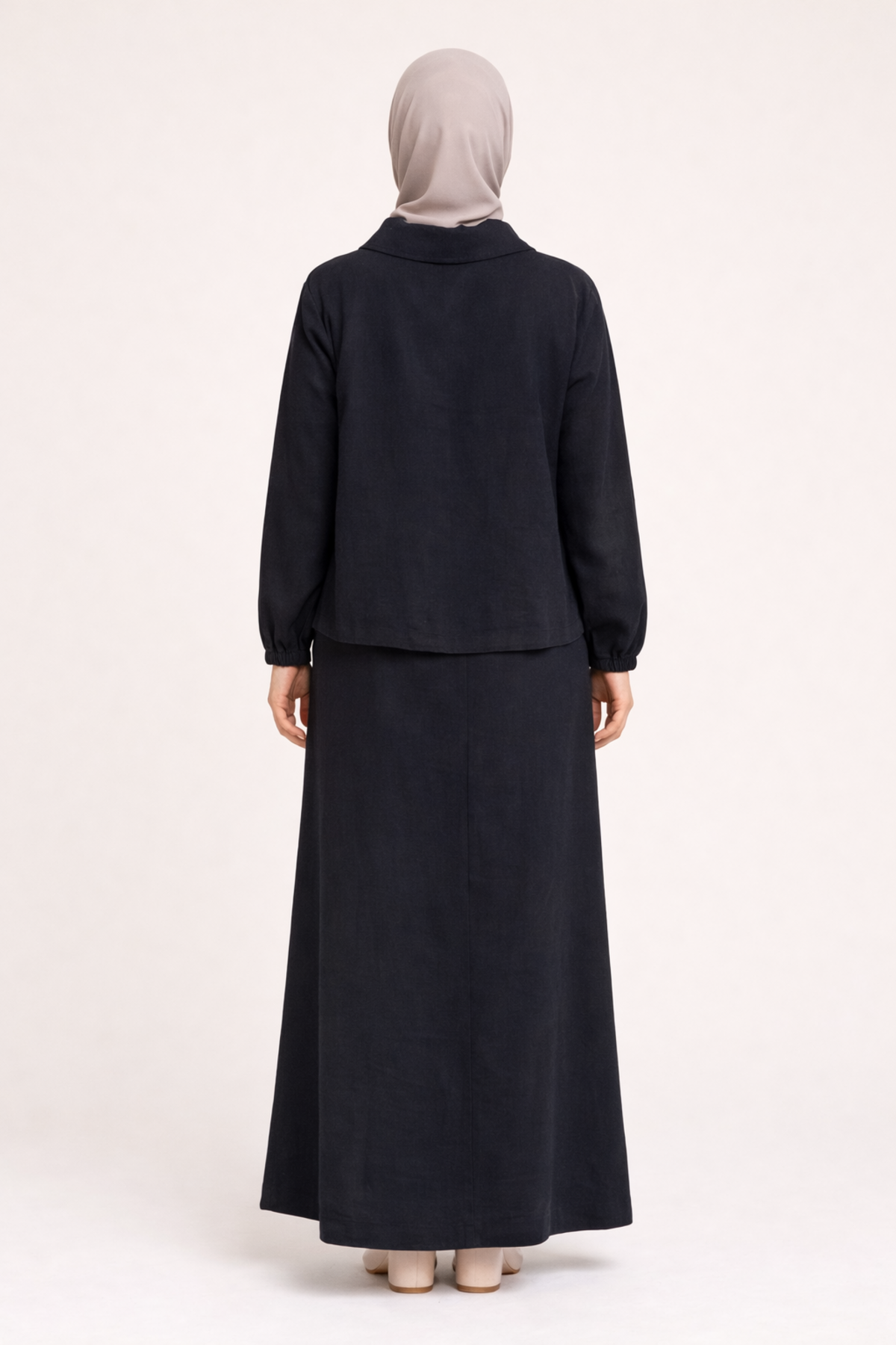 YARIM FERMUARLI TENCEL ETEKLİ TAKIM